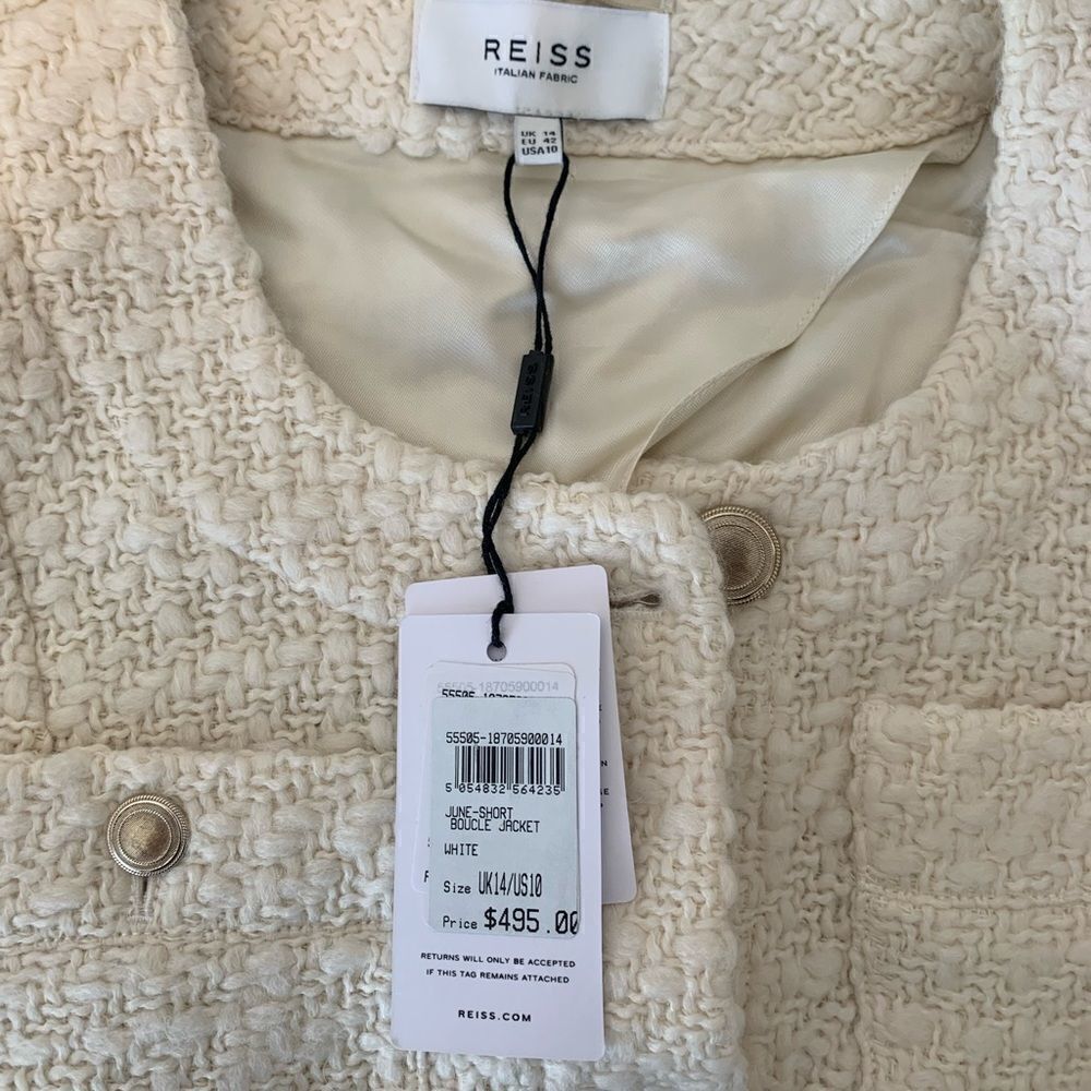 Reiss Women’s June elegance wool Cardigan size 8 , NWT - Picture 8 of 13